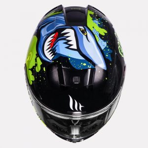 MT Helmet Hummer Shark Gloss