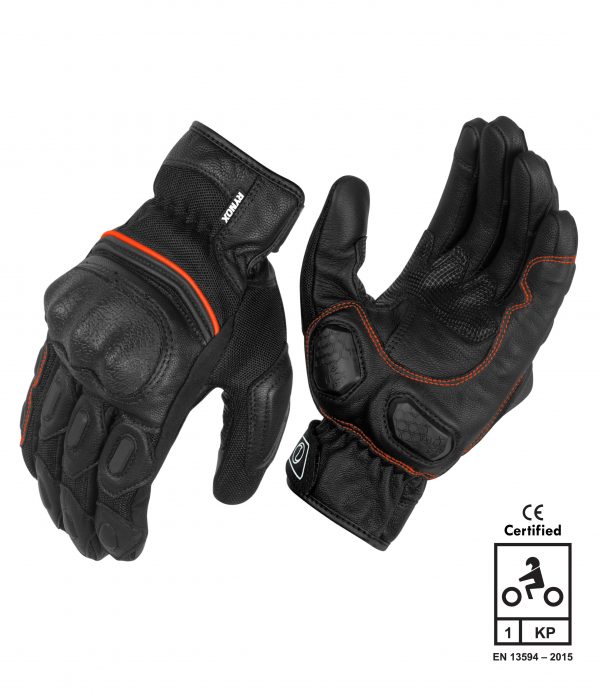 Tornado pro 3 gloves black orange