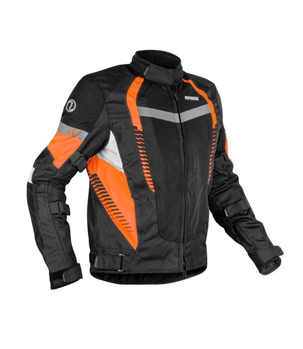 RynoxTornadoPro4JacketBlackOrange